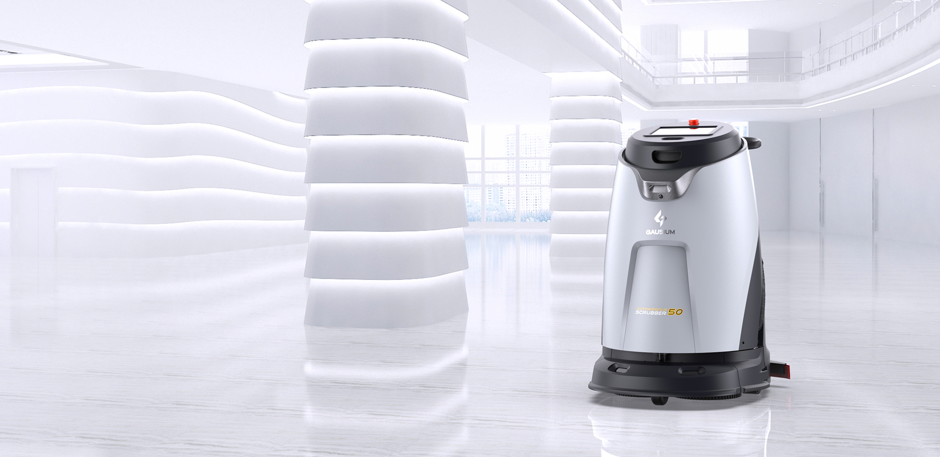 대형 호텔 로비 · 대리석 바닥